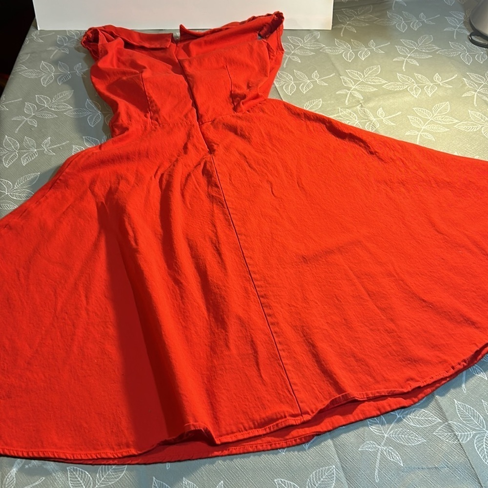 Ladies Red Dress by iHot. - Picture 4 of 4